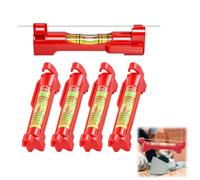 5PCS String Line Level,Hanging String Line Level with Hooks,for Building,Small Spirit L-evel for Bricklaying,Tiling,Surveying, Engineering,Construction,Metalworking,L-ine L-evel for Fence Post