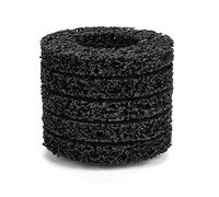 5pcs Stripping Wheel Poly Strip Wheel Disc Rust Clean Quality Grinder Angle Discs Black 100mm 60#