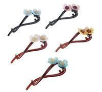 5PCS Strong Hold Flower Elegant Hair Clip Novelty Masquerades Girls Hairpin Galaxy Styling and Daily Use