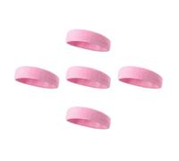 5pcs Stylish Fitness Headbands Cotton Sweat Absorbing Sport Accessory | Lightweight, Simple Style, Fast to Wear, Not Tight for Head, Not Easy to Break, Outdoor Exercising