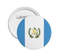 5Pcs Support Guatemala Round Button Badge I Stand With Guatemala Pin Guatemalan Flag Design Medium