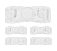 5pcs Swim Goggle Replacement Buckle Clip for Swim Glasses Strap Repair | Plastic Snap Fastener, Secure Fit and Easy Installation, for Daily Swims and Racing Events