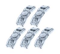 5pcs Swimming Goggles Buckles Goggle Strap Buckle Plastic Wear-resistant Corrosionproof Prevent Loosening Comfort Enhancement for Youth Adults Racing Events Water Activities