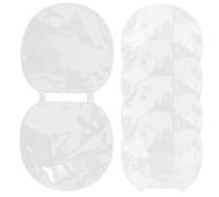 5pcs Table Tennis Racket Protection Films, Double Sided Thick PVC | Adhesive Sheets, Fits Standard Paddle Head, Scratch Protection, for Club Practice and Match Storage
