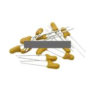5PCS Tantalum Capacitor 16V 20V 25V 35V 50V 1UF 2.2UF 3.3UF 4.7UF 10UF 22UF 33UF 47UF 100UF16V 225 106 226 336 476 107 DIP CZAOINCU(16V2.2UF)