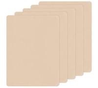 5Pcs Tattoo Skin, 0.3cm Thicken Silicone Double Side Tattoo Practice Skins for Beginners Practice or Display