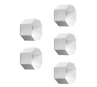 5Pcs Tennis Racket End Caps Tennis Covers Bottom Grip Caps for Handle Enduring Racquet Damping Covers