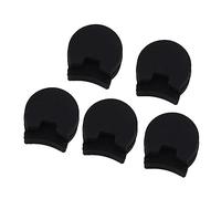 5pcs Thickness 10mm Black Rubber Clarinet Oboe Thumb Rest Cushion Pad Protector Woodwind Instrument Parts Thumb Rest Pad for Clarinet