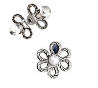 5pcs Tighten Waist Button Reduce Detachable Clip Adjustable Buckle No Sewing Retractable Pants for Pants Clothing Accessories(Grey)