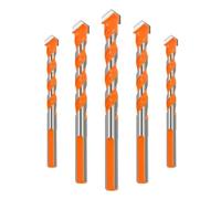 5PCS Tile Drill Bit Hole Alloy King Drill Bit Triangle Concrete Glass Cement Drill Accessories Drill Bits