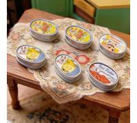 5PCS Tiny Dollhouse Mini Market Accessories, Realistic Miniature Can Model Ornaments for Dollhouse Decoration, Pretend Play Kitchen Game Party Accessories Toys