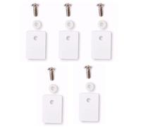 5pcs TO-220 Ceramic Transistor Triac Thyristor Insulation Pads Insulator Mica