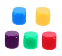 5Pcs Traditional Tossing Stones Set Acrylic Korean Game for Family Fun Social Events Parties Pick Up Stones Game for Adults Interactive Entertainment