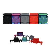 5PCS Transforming Spider Cube Toy 3D Printed Spider Desk Toy Fidget Spider Cube Guy Gadget Cute Mini Transforming Spider Cube Toy Mechanical Spider Stress Relief Toy Creative Gift for Kids Adults