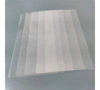 5PCS Transparent NFEP Thin Film - Non-Adhesive FEP Film for High-Temperature Applications, 0.05-0.3mm Thickness(240x300mm T: 0.3mm)