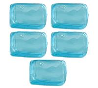 5pcs Trendy Gelatene PVC Waterproof Makeup Package: Makeup Travel Tips, D1126-6, Fashion