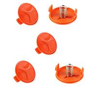 5Pcs Trimmer Spool Cover, Grass Trimmer Spool Cap Lawn Mower Part Replacement for Black & Decker BESTA525 GL301 GL545 STC1820PST