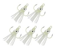 5pcs Trolling Lures Gros Squid Baits 6cm/6.2cm Fishing Artificial Baits Crankbait Lure Fishing Tackle Fishing