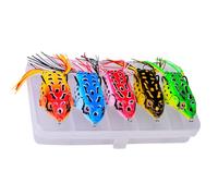 5Pcs Trout Swimbait Topwater Lures Set 5/9/13g Crankbait Fishing Simulated Soft Baits Realistic Baits