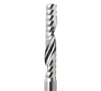 5pcs Tungsten Carbide Milling Cutter 3.175 4 5 6mm Shank Up Cut End Mill 1 Flute Spiral Cutter Engraving Bit for Wood Acrylic(6x17x6x50)