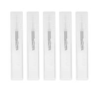 5PCS Tungsten Steel Spiral Router Bit Set, Wood Carving Milling Cutter, 3.175 X 10mm Sharp Blade for Fast Processing, High Chip Removal Efficiency, Durable Metal Router Bit for Pro