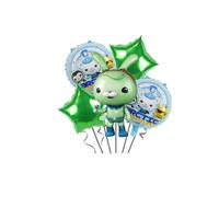 (5PCS Tweak) The Octonauts Balloon Set Barnacles Tweak Kwazii Peso For Birthday Party Decor