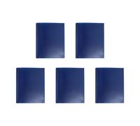 5Pcs Two Pocket Folder with Prongs Letter Size File Organiser 3 Prong Folders with Double Pocketsfor School File Bag