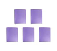 5Pcs Two Pocket Folder with Prongs Letter Size Folder with 2 Pockets Document Organiser for School Office Supplies Report Organiser