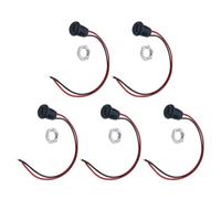 5Pcs Type C Female 2Pin USB Connector Waterproof Connector Socket Charging Interfaces With Wire Female Charging Interface With Wire