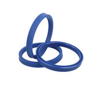 5pcs UN-type Blue TPU Hydraulic Seals, ID 50mm, OD 62mm, Height 10mm