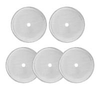 5Pcs Universal French Press Filter Screen 3" 304 Stainless Steel French Press Filter Replacement for 800 ml French Press Coffee Makers Tea Particles and Coffee Grounds Filters(27 oz)