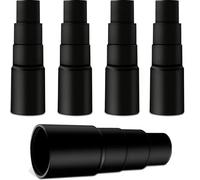 5pcs Universal Vacuum Adapter,Vacuum Cleaner Adaptor for Power Tools,Universal Orbital Sander Hose Adapter Kit,for Random Orbital Sander Jigsaw Circular Saw Reducer 25mm/32mm/34mm/42mm