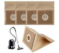 5PCS Universal Vacuum Cleaner Bags, 3D Efficiency Paper Dust Bags with Advanced Double Filtration, Dust Collection Bag for Bush Argos Model VCB35B15C1J7W-70 VYTRONIX RBC02 BC-402 BC-501Argos Value etc