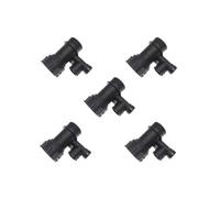 5PCS Upper Engine Radiator Coolant Hose Connector Flange 11532249778 for 3 Series E46 1998-2005 M47N