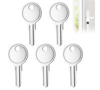 5Pcs UPVC Window Handle Key for Securistyle Window Lock,Universal UPVC Windows Lock Keys Replacement Compatible with Securistyle Windows Lock,Spare Keys for Windows Locks