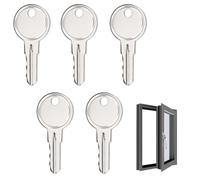 5Pcs UPVC Window Handle Key for Securistyle Window Lock, UPVC Windows Lock Keys Replacement, Spare Keys for Securistyle Windows Handle Locks