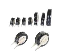 5PCS V type 5.5V capacitor 0.1F 0.22F 0.33F 0.47F 1F 1.5F 4.0F Button capacitor(V-type 0.1F)