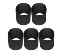 5Pcs VFF21 Foam Sleeve Filter Replacement Filters fits for Vacmaster 2.5-5 Gallon Wet/Dry Vacuums, Fit for Armor 2.5 Gallon Shop Vacuums AA255 AA255W AA256(5 PACK)