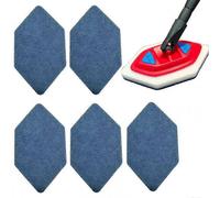 (5pcs）Vileda 2025 Bathroom Magic Brush Mop Replacement Head - 5/10pcs Sponge Scouring Pads