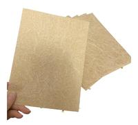 5Pcs Vintage Crepe Paper Scrapbooking Decoration Journal Collage DIY Diary Bookmark Floral Tissue Craft Materials for Writing Drawing Scrapbooking(Khaki)