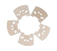 5pcs Violin Bridges Maple Wood For Size 4/4 Accessories Fiddle Strings Bridge Part Violin Replacement Part (Color : 5ps)