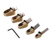 5Pcs Violin Thumb Planer Brass DIY Violin Making Music Instrument Accesssory Bronze