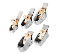 5Pcs Violin Thumb Planer Brass Luthier Tool For DIY Violin Trimming Wooden Instrument Professional Violin Accessories