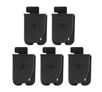 5PCS Waist Tool Sheath Folding Scissors Pliers Holder Multifunctional Belt Pouch for Outdoor Activities Emergency Black