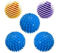5PCS Washing Machine Balls, Laundry Balls for Washing Machine,Reusable, Energy Saving & Non-Melt, Rapid Dryer Ball,Helps Remove Wrinkles, Twists and Tangles from Clothing.