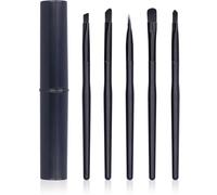 5Pcs Watch Cleaning Brush Set,Cleaning Brush Set,PC Cleaning Kit, Keyboard Brush with Box, Jewelry Cleaning Kit Watch Pin Removal Tool,Wristwatch Movement Small Part Cleaning Tool