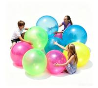 5Pcs Water Balloons, Giant Water Ball Set with Air Pump, Outdoor Summer Pool Party Activity, Multi-Colour Inflatable Water Accessory for Garden Fun, Five Colours and Air Pump Included, Durable Design