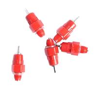 5Pcs Water Nipple Drinker Automatic Chicken Waterer Nipple Drinker Hen Duck Poultry Screw Style Water Drink Feeder