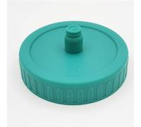 5Pcs Waterless Foolproof Silicone Fermentation Jar Airlocks Lids Kit Covers for Wide Mouth Mason Jar Sealed Lid Kitchen Supplies (Green Lake, 5PCS)