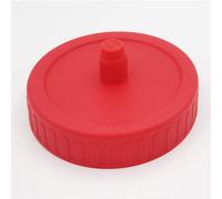 5Pcs Waterless Foolproof Silicone Fermentation Jar Airlocks Lids Kit Covers for Wide Mouth Mason Jar Sealed Lid Kitchen Supplies (Red, 5PCS)